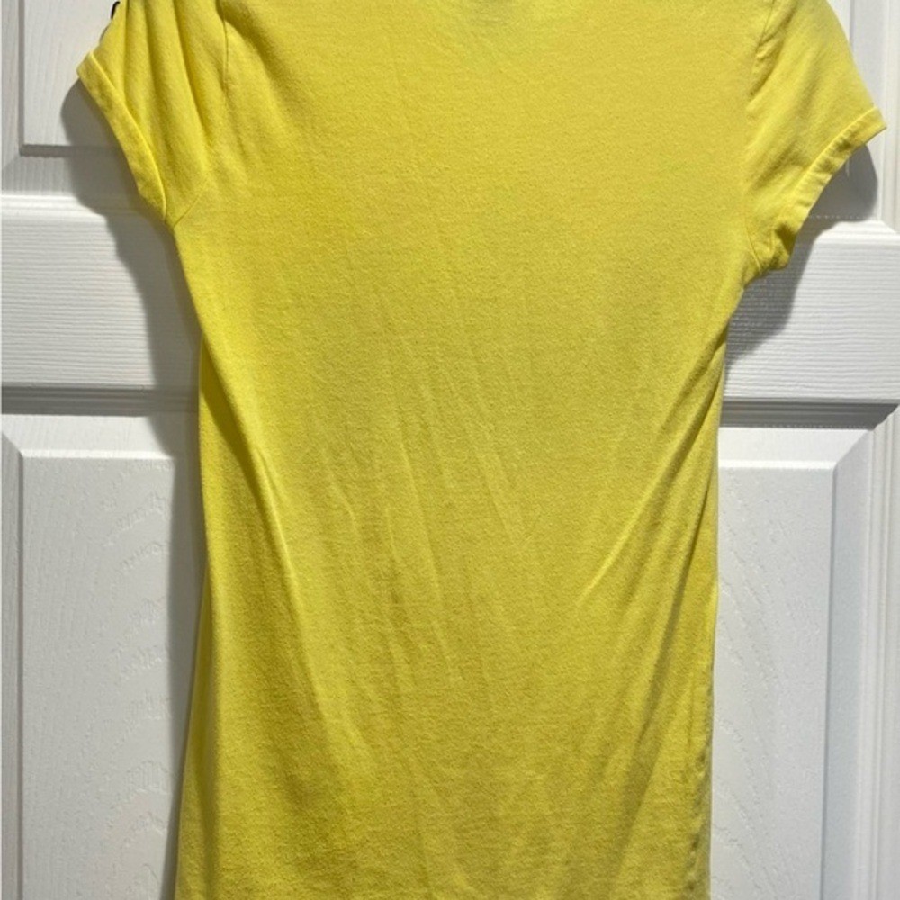 Vintage PINK Victoria’s Secret Yellow Tee with Multicolor LOVE PINK