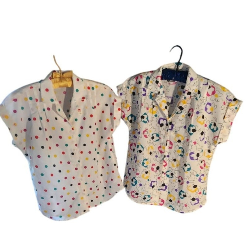 Vintage 90s Button Up Shirt / Casual / Everyday