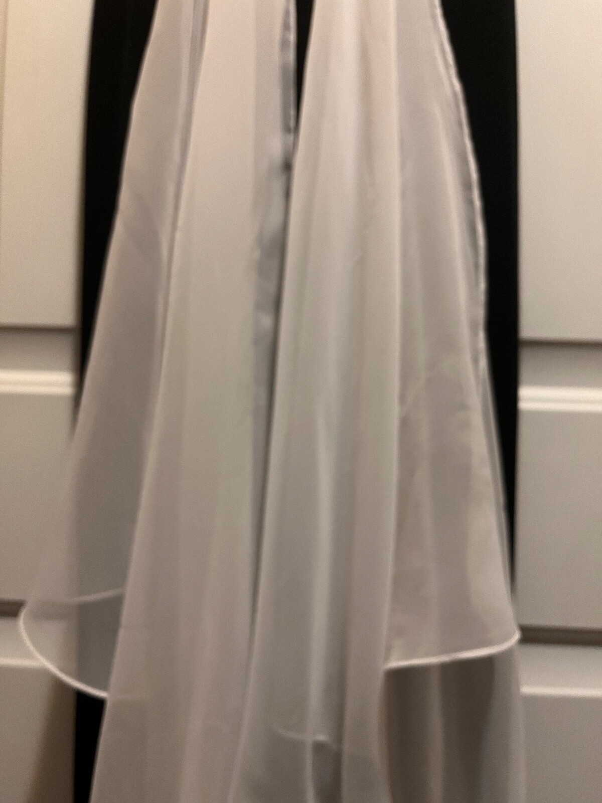 Vintage Black Velvet Maxi Dress White Chiffon Train Long Night Gown Size 6