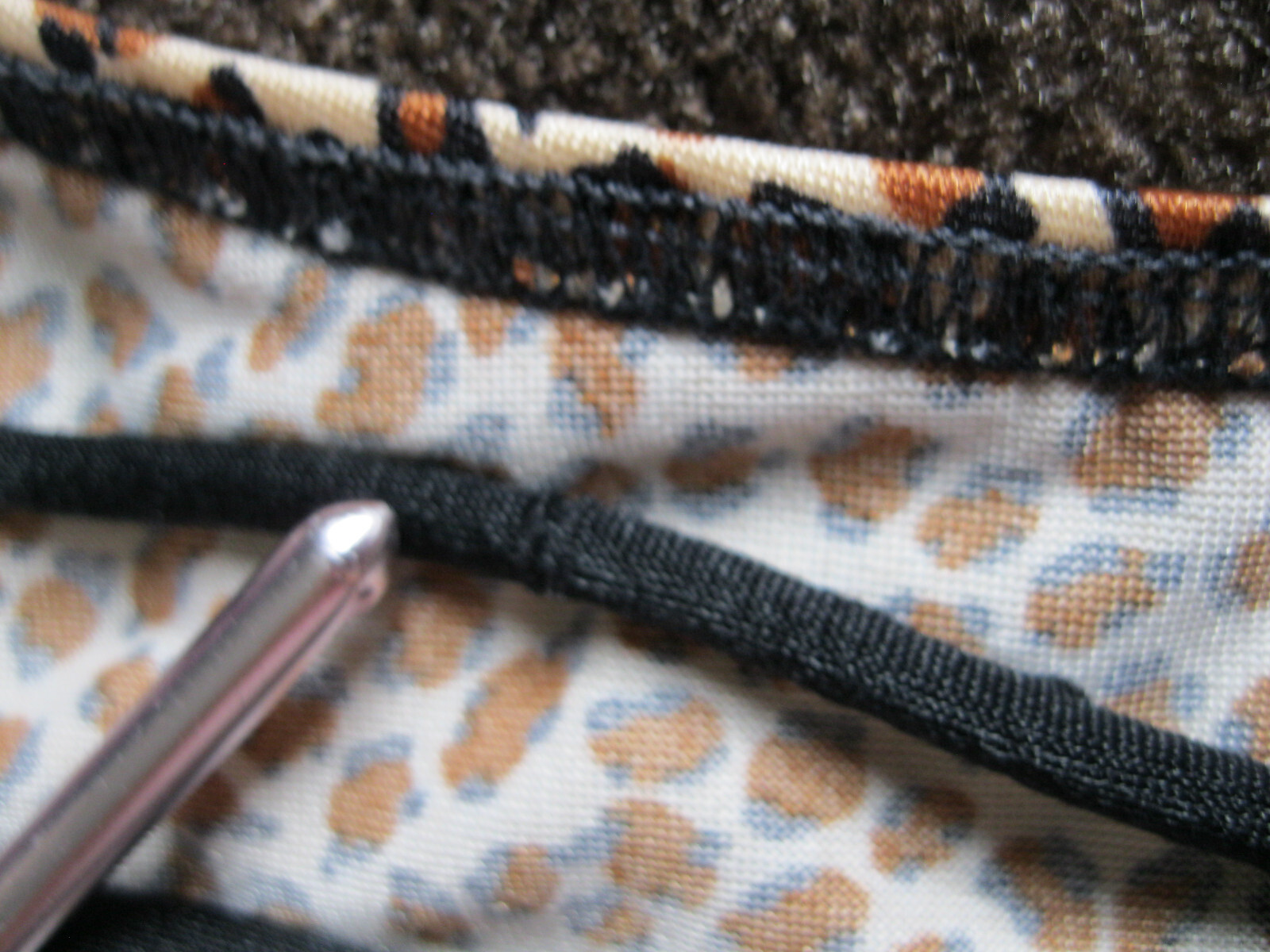 Vintage 1984 Hot & Sexy Animal Print Bikini Bottoms/Panties Size Med. Rare MEOW!