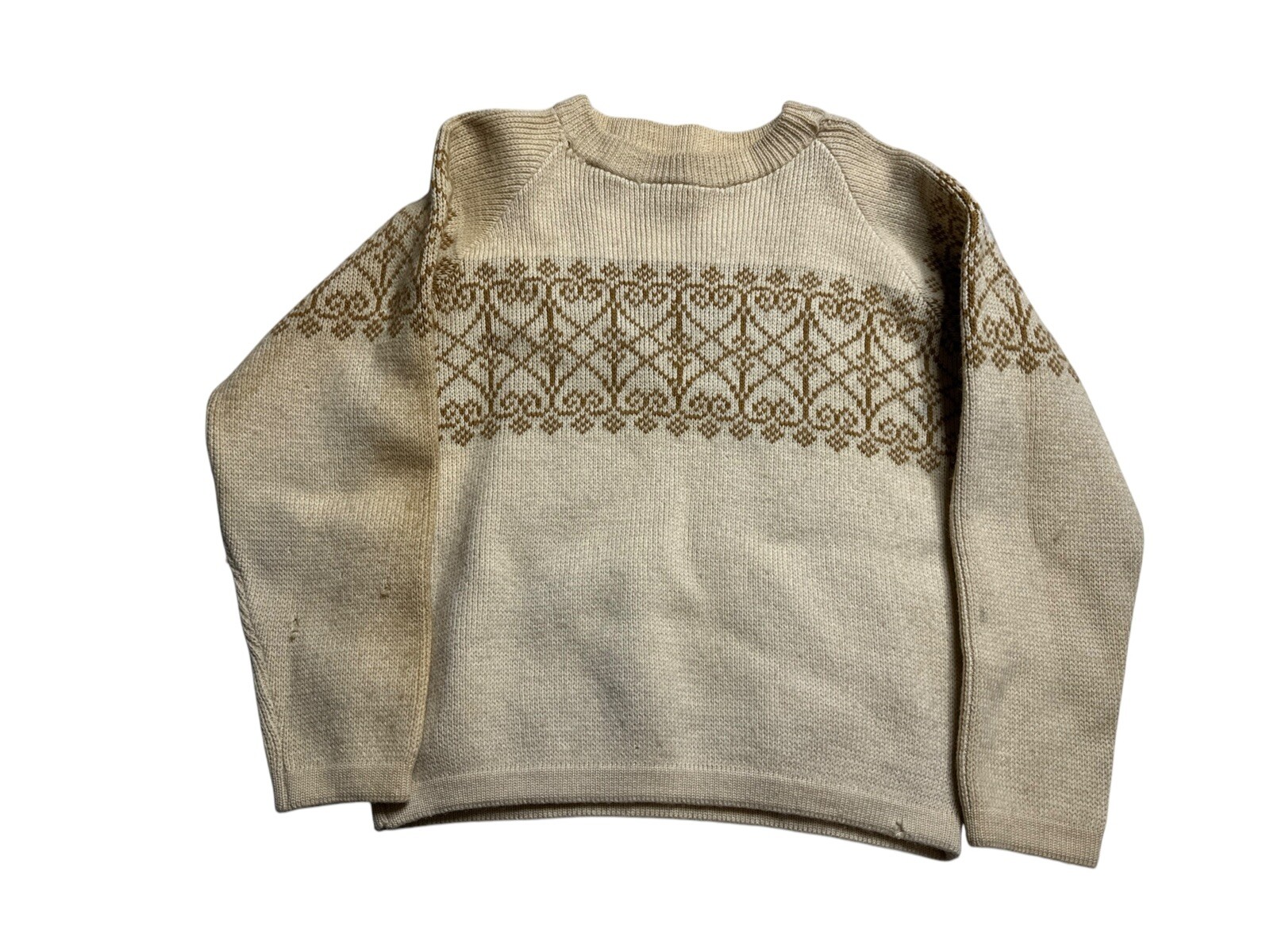 Vintage Colorado 1960s Fashion Bar Icelandic Nordic Sweater Wool Sweater 60s