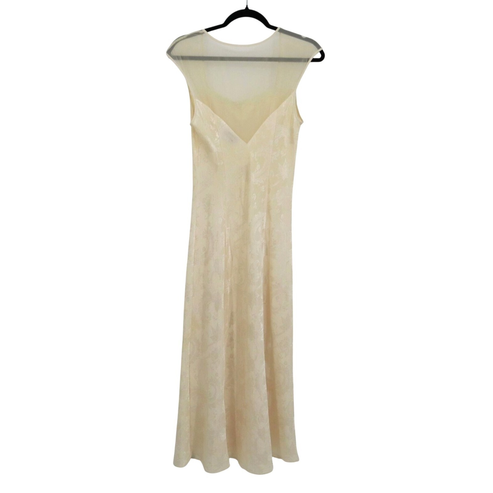 Victoria’s Secret Lace Slip Dress Women M Yellow Fairycore Y2K Coquette Vintage