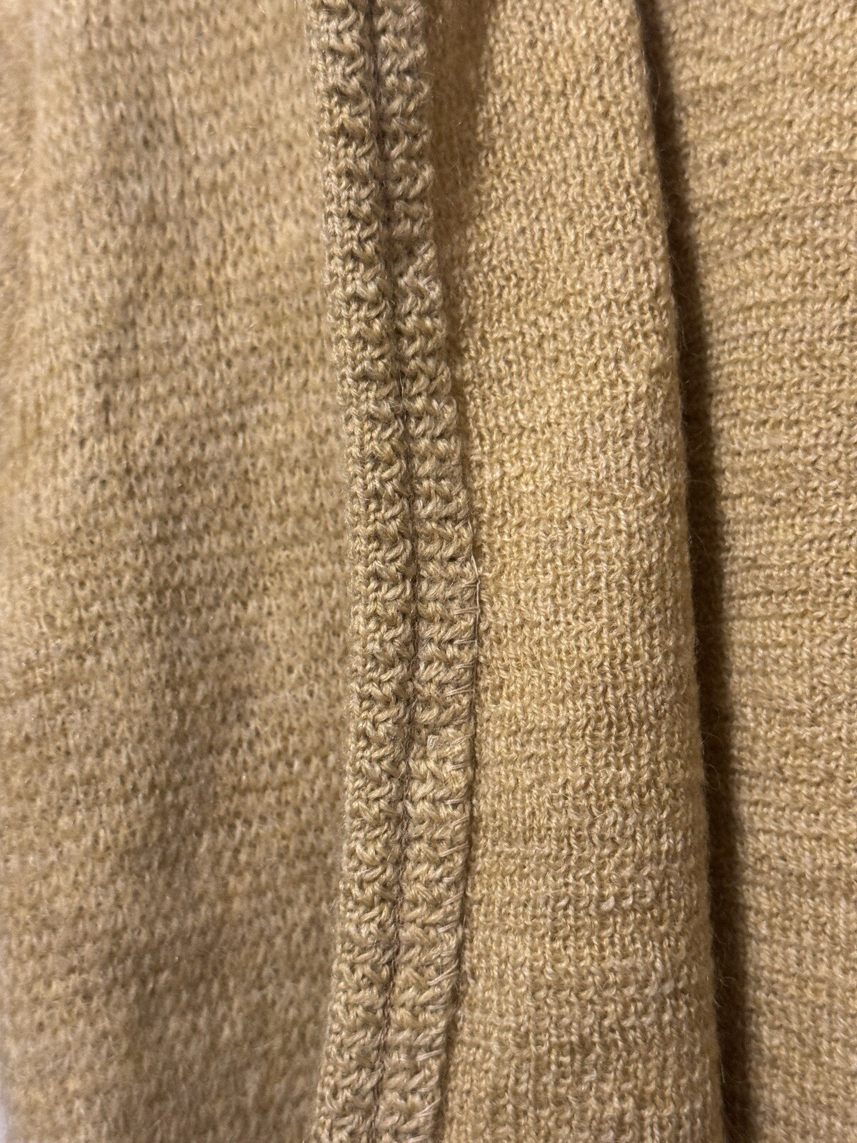 Vintage PENNEY’S Short Sleeve Virgin Worsted & Mohair Wool Cardigan Size 16