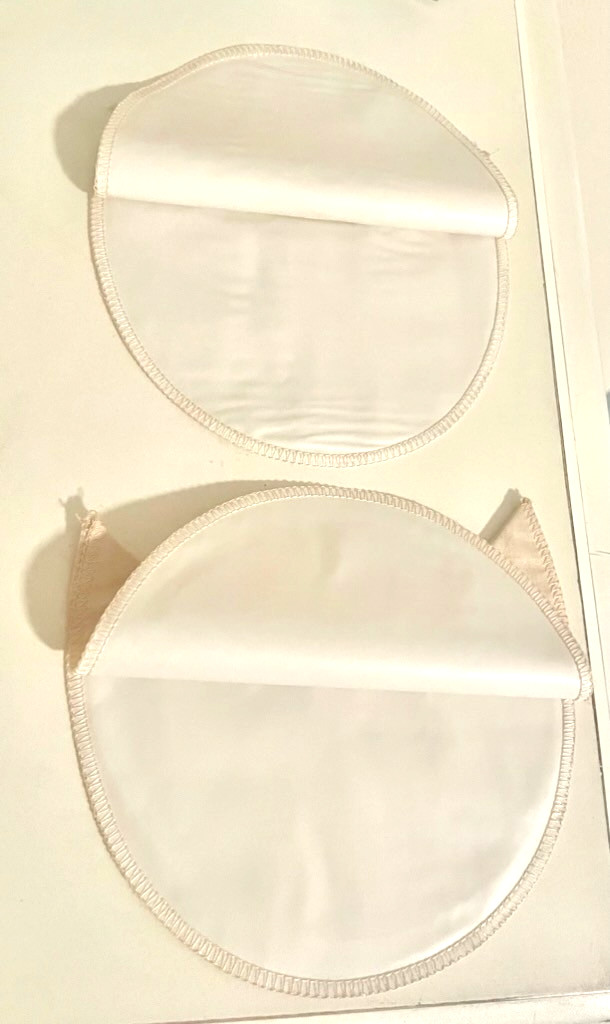 Vintage Kleinert’s Dress Shields Size 2 White Reg Shape Jubilee Soft Lingerie