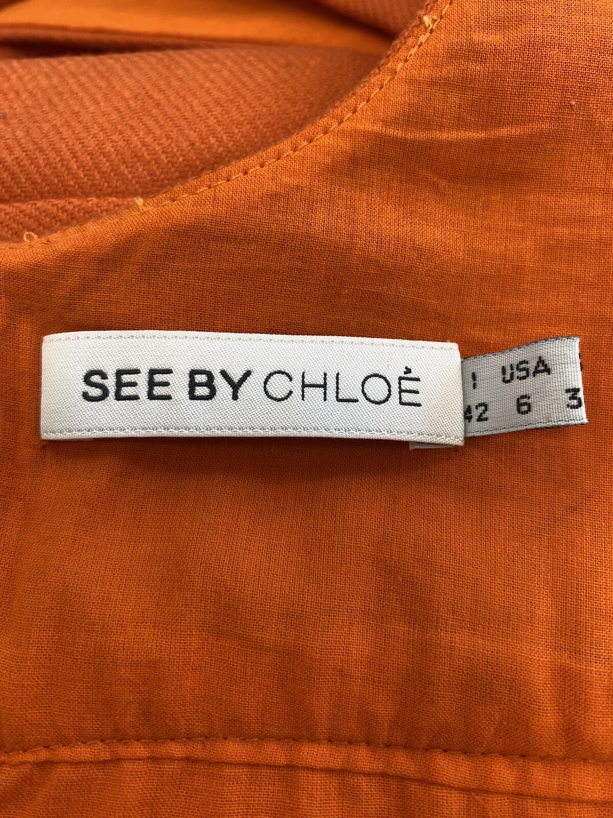 SEE BY CHLOE VINTAGE WOMEN’S DRESS DRESS WOMAN JHD44