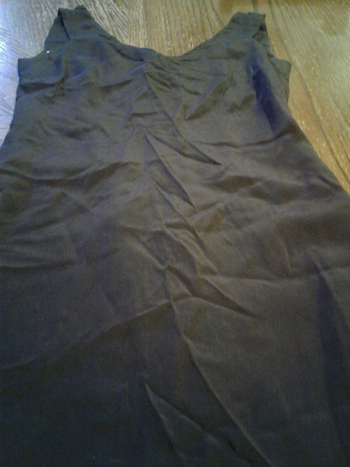 Vintage Jones New York Purple Silk Evening Dress Size 4 (cb33)
