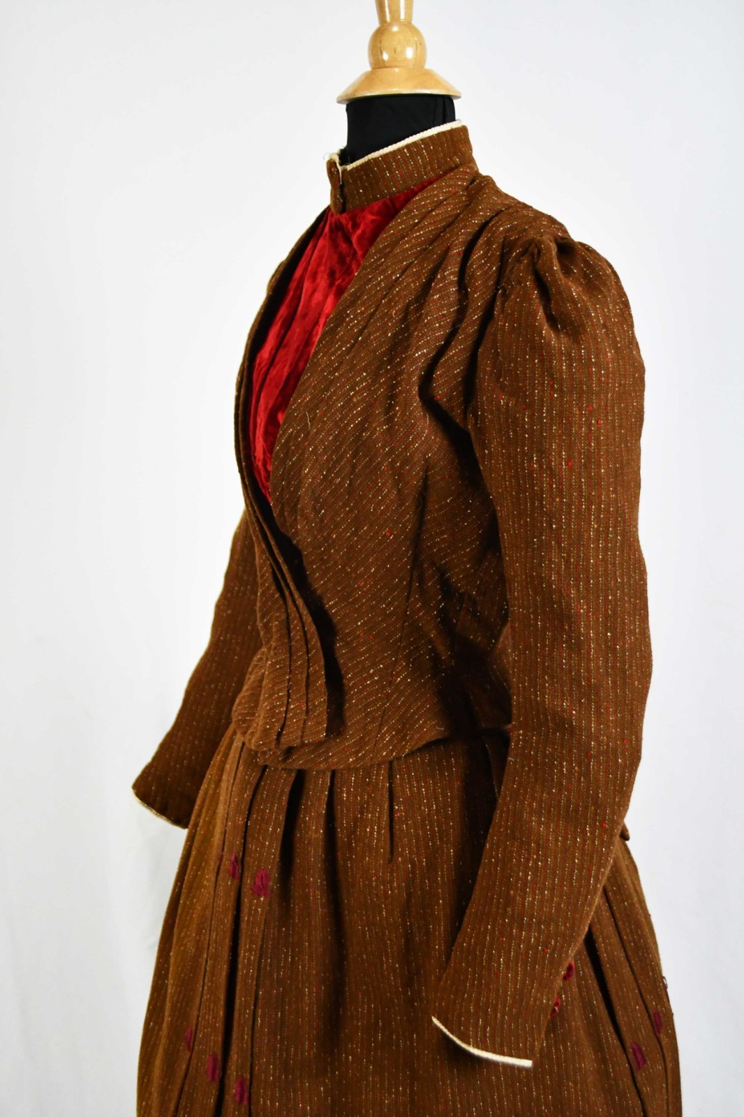 VICTORIAN 2 PIECE AFTERNOON VISITING DRESS 1893