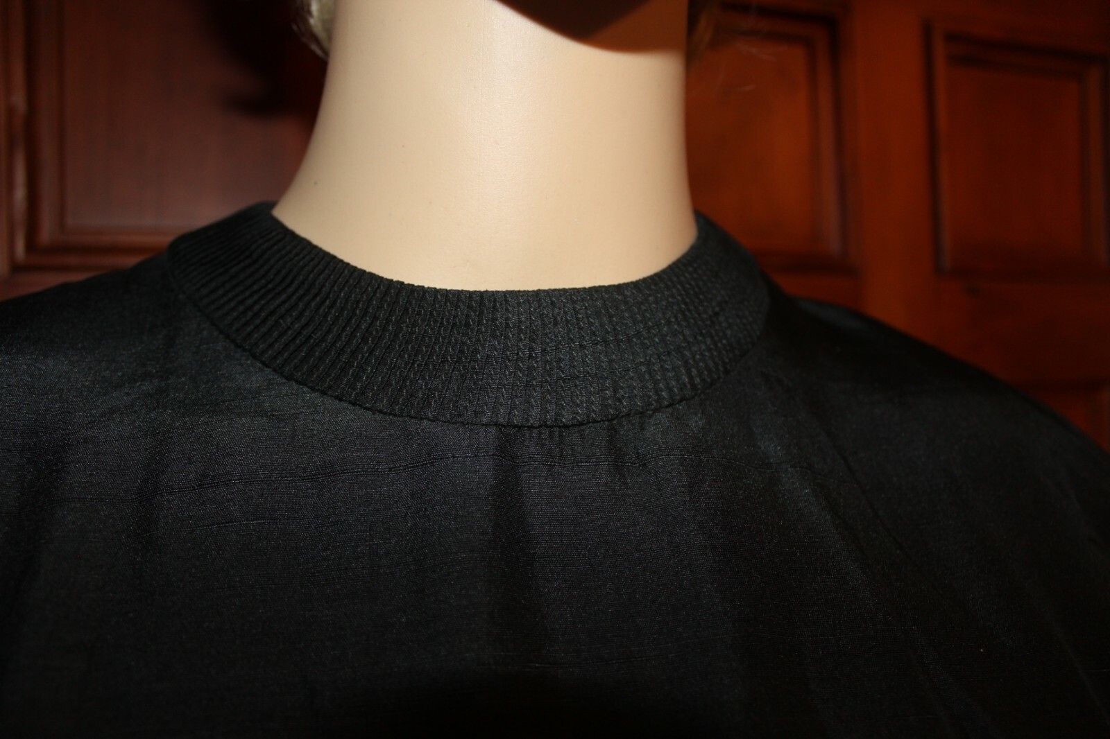 VTG 50’s-60’s PONGEE SILK SIMPLE STYLISH LBD DRESS TAILORED JUNIOR 26″w POCKETS