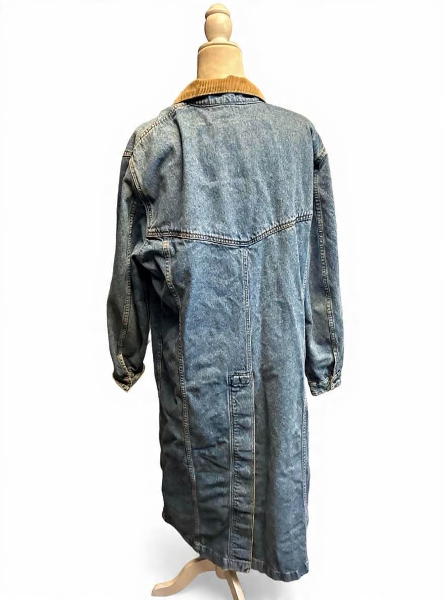 Vintage Levi-denim Duster Coat