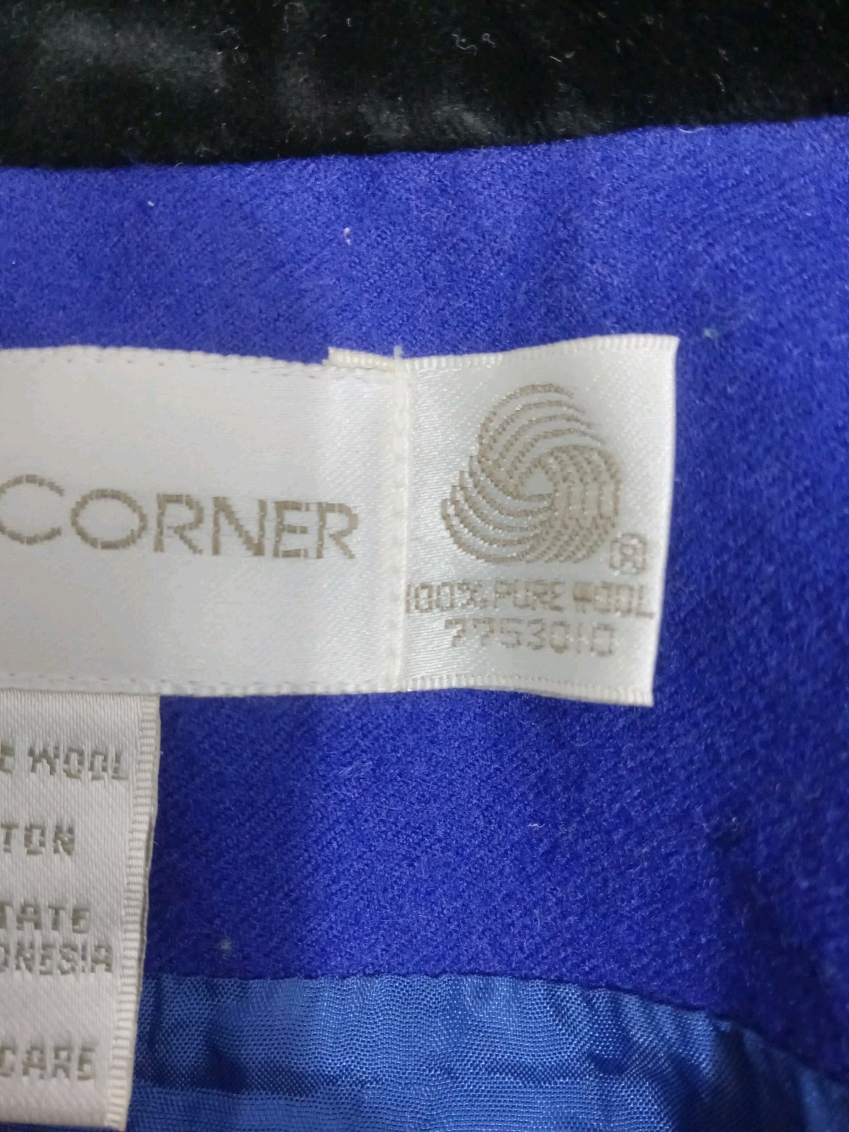 Vtg 90s Purple Vest Pure Wool And Velvet Vest – Size 8 Casual Corner Corp Chic