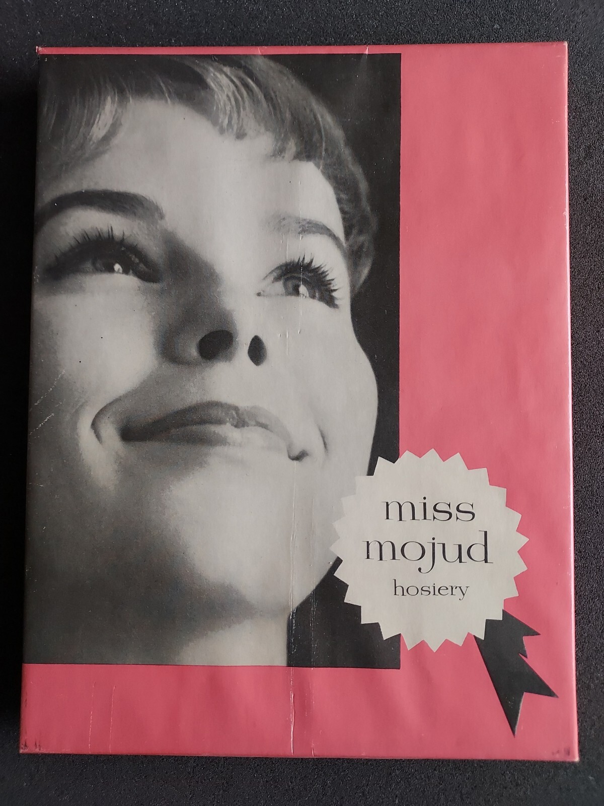 3 pair Box – Miss Mojud Stockings Hosiery – M29 Seamless Mesh JOY – 10-1/2 Long