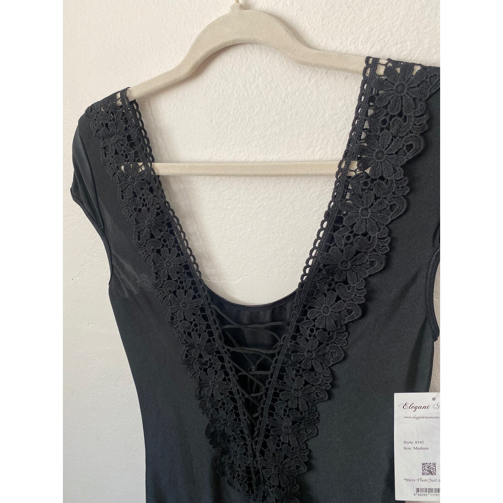 Elegant Moment Black Mini Dress M
