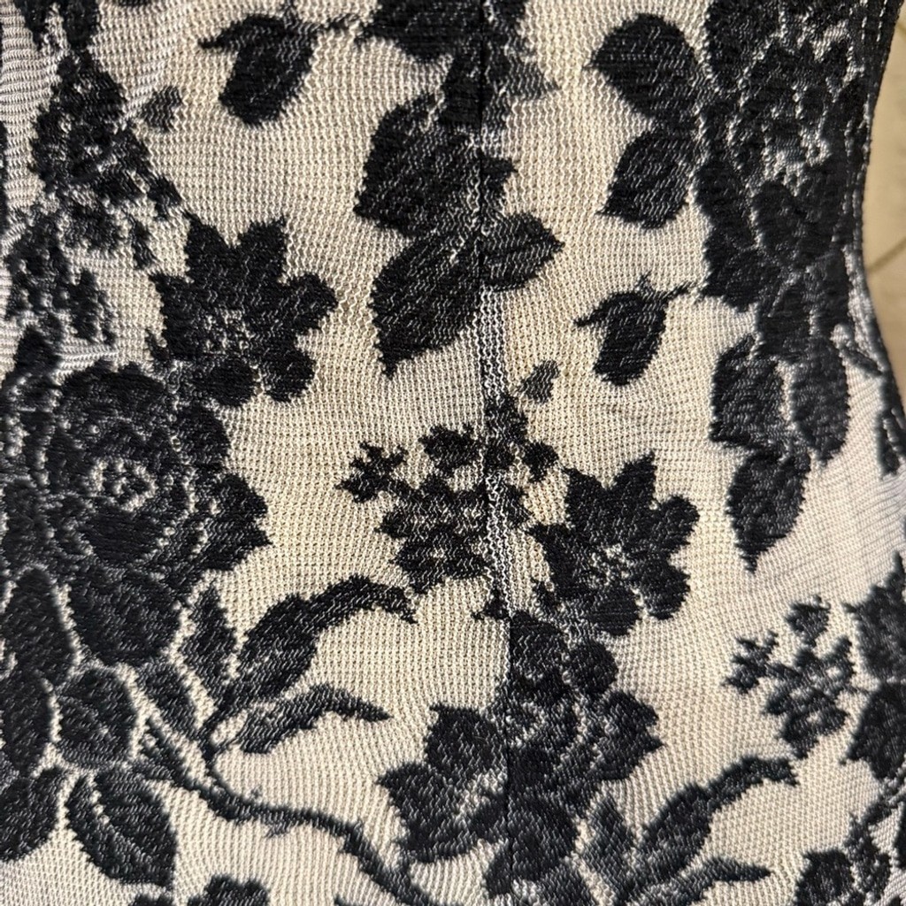 Vintage Sweet Pea Floral Lace Slip Dress – Size M
