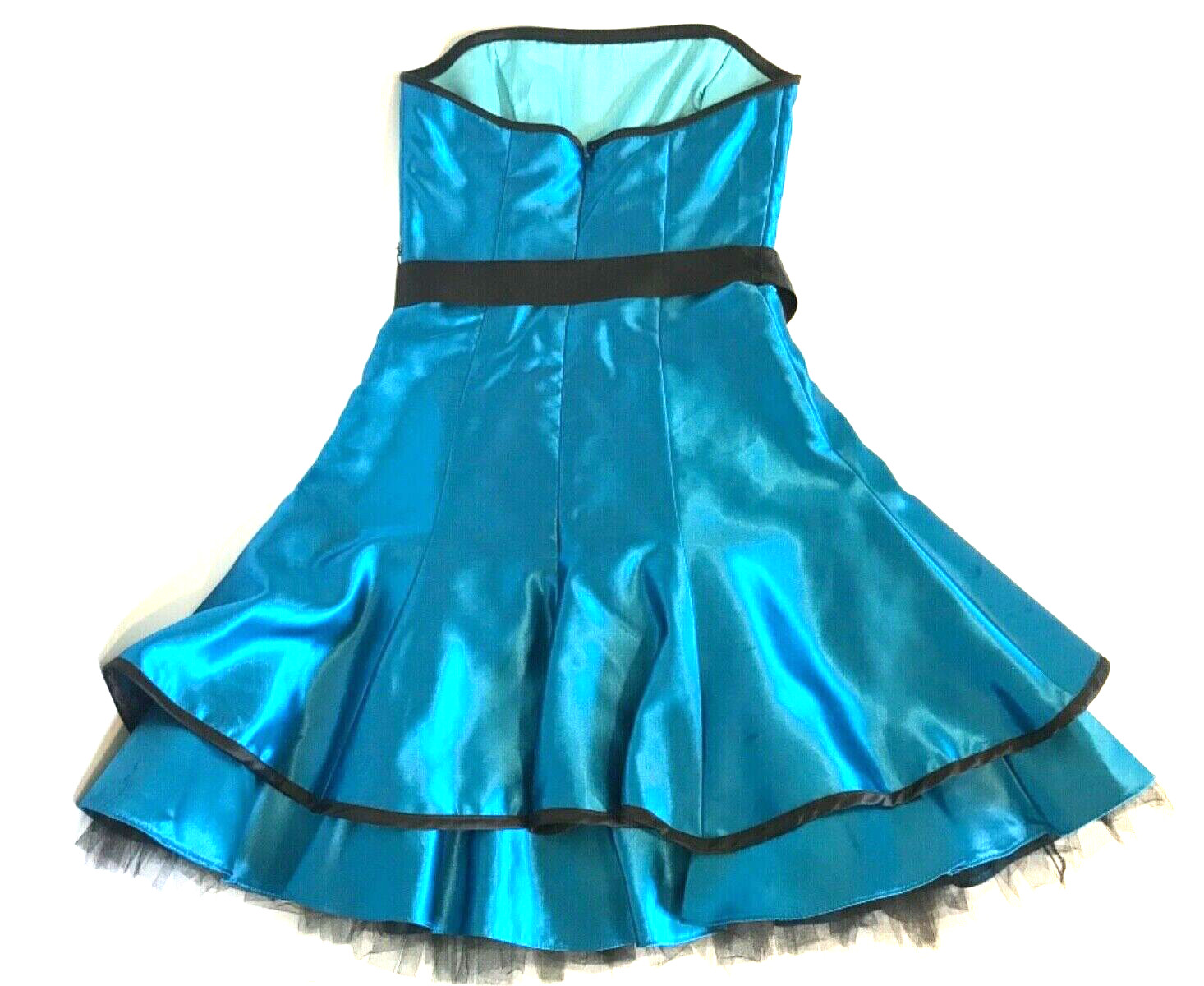 Gunne Sax Jessica McCLintock Vintage Y2k Party Prom Dance Dress Formal Size XS 3