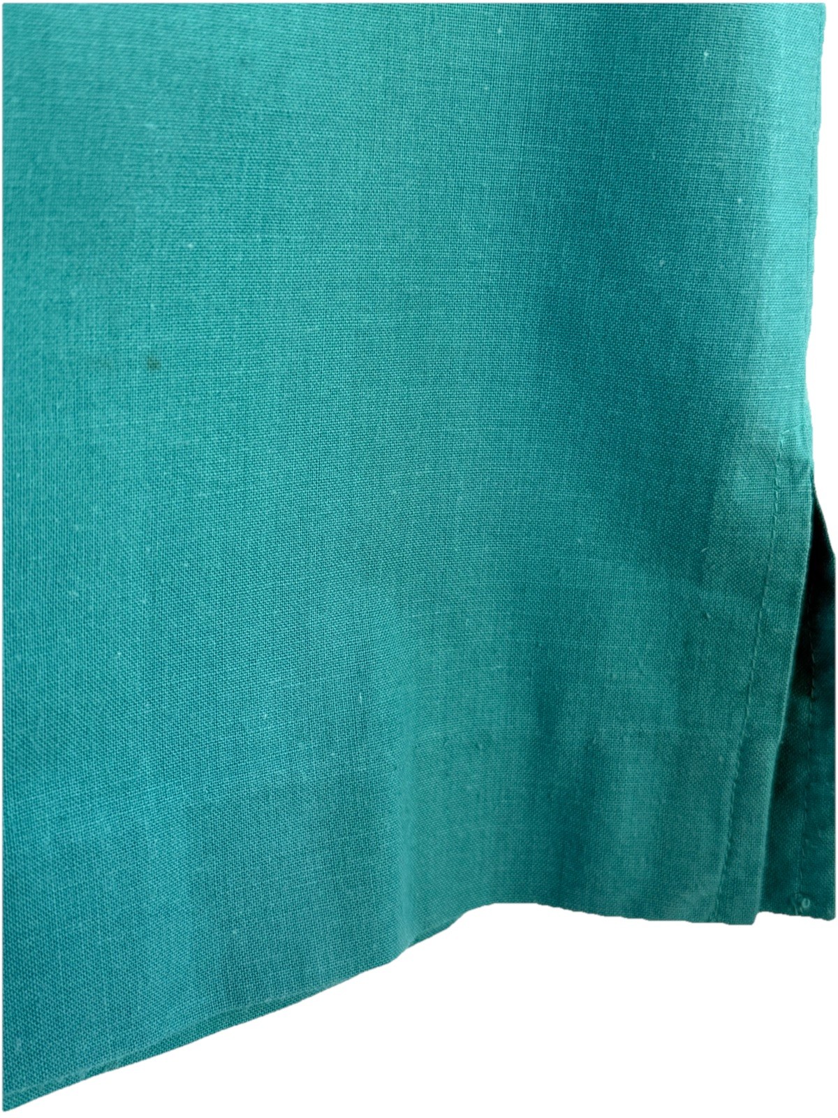 Vintage 1970’s Wilroy Traveller Teal Vest With Faux Front Pocket, Women’s Large