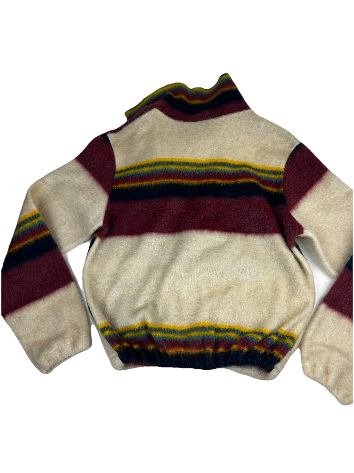 Vintage 70s Retro Half Zip Sweater Pullover