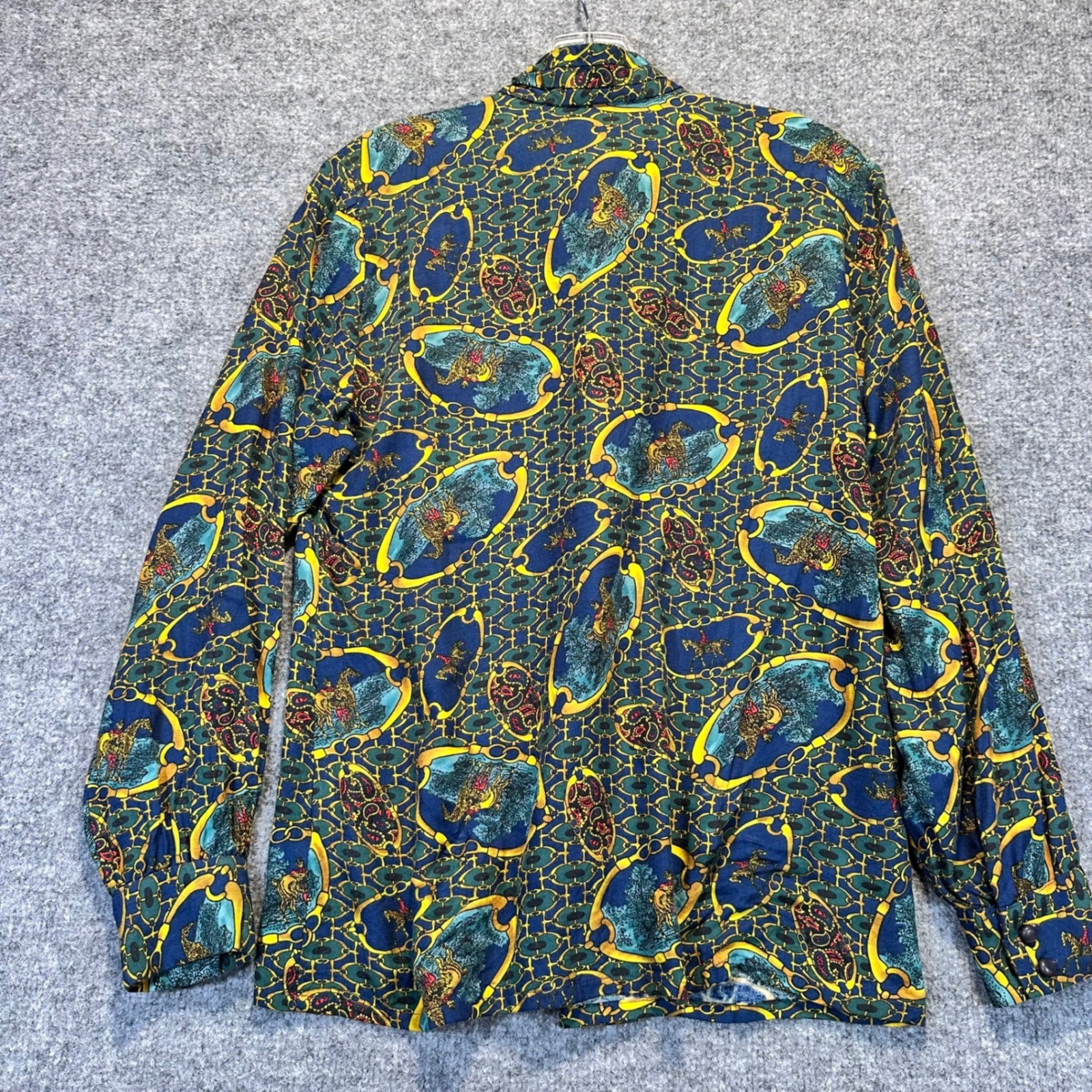 Sophisticates by Pendleton Skirt Set Women 6 Blue Equestrian Western Vintage