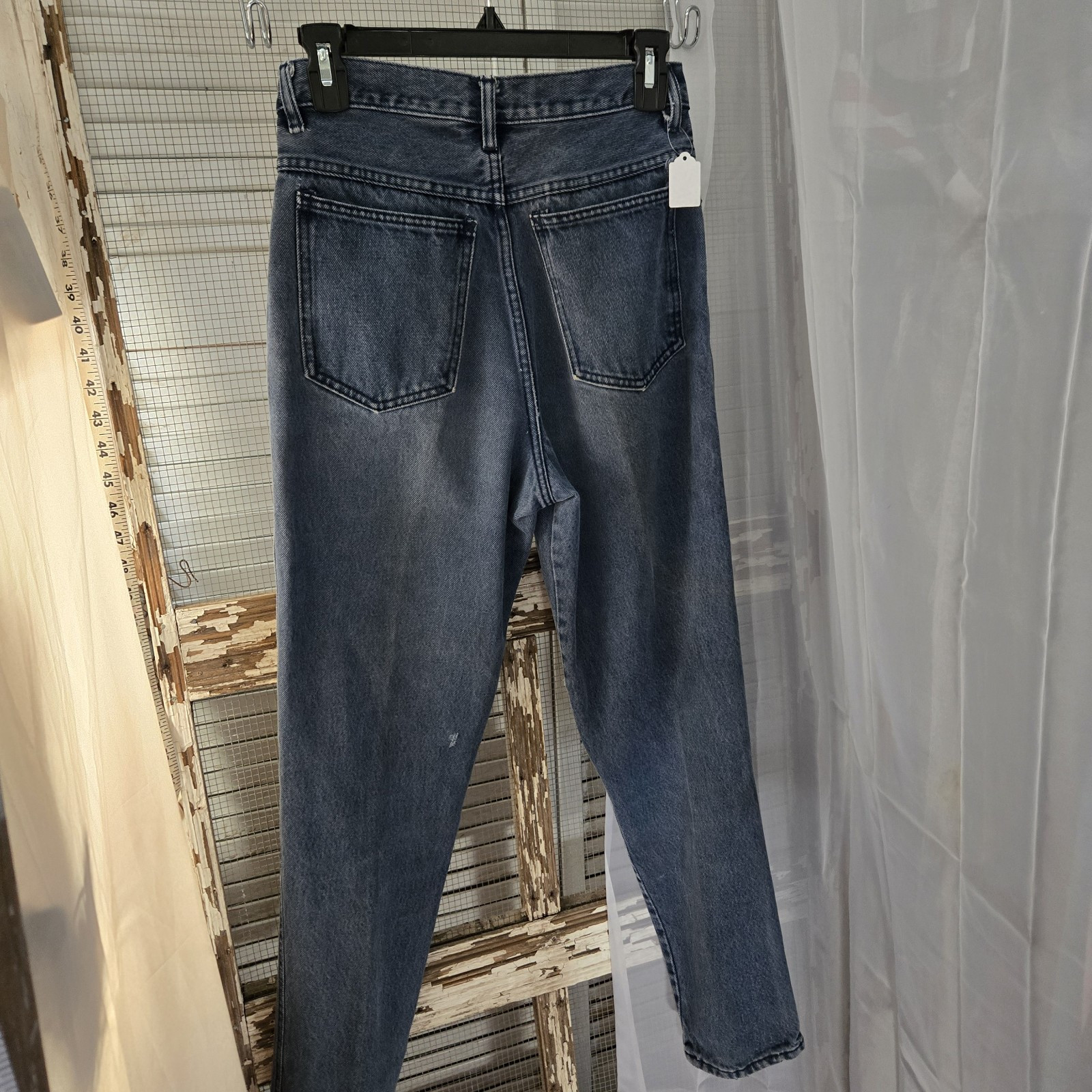 VINTAGE Rio by Stephen Mardon Womens 9 Mom Jeans High Waist Y2K Tapered 100% Cot