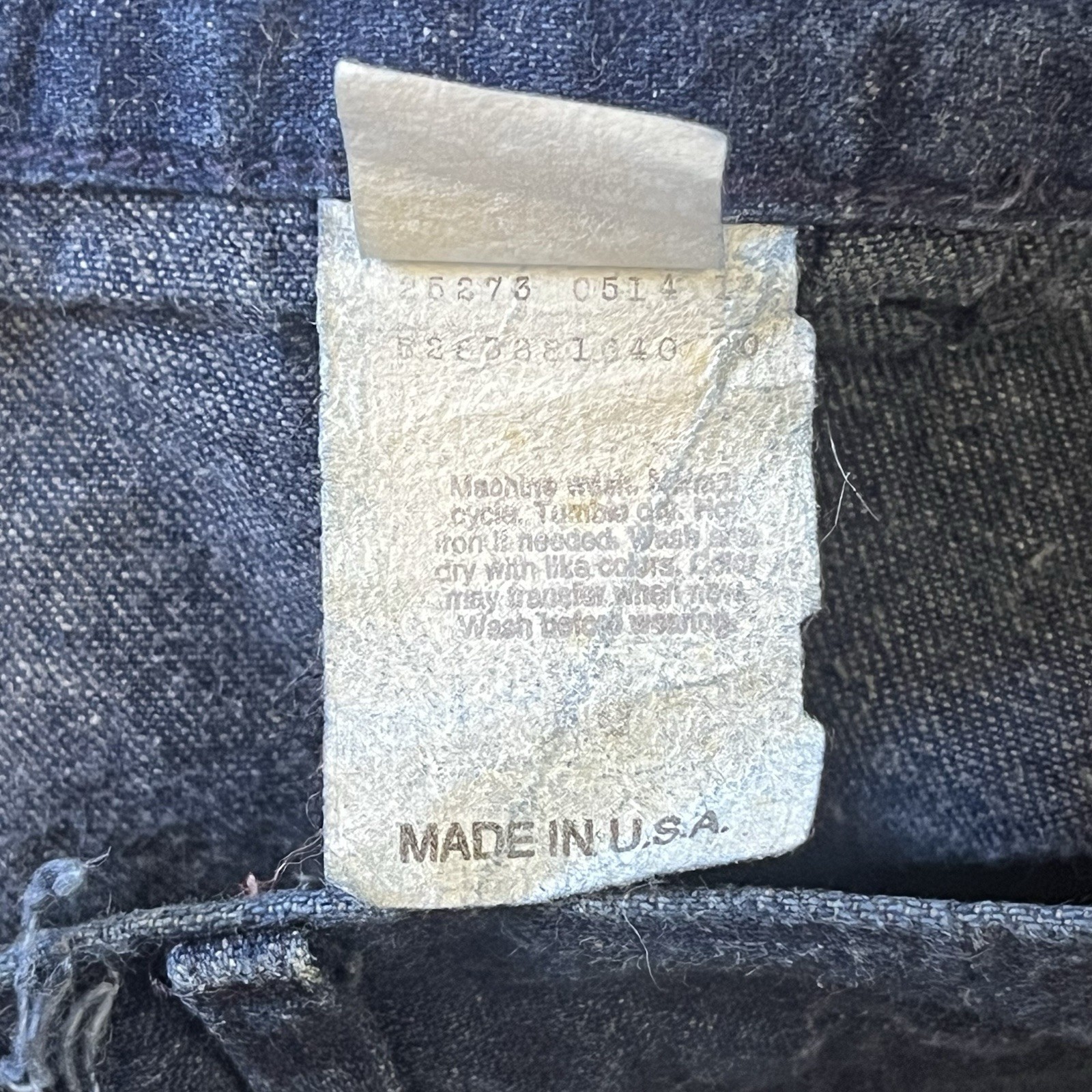 Vintage Levi’s 12 Group Pleated Denim Chinos Womens Size 31×29 Loose Fit Jeans