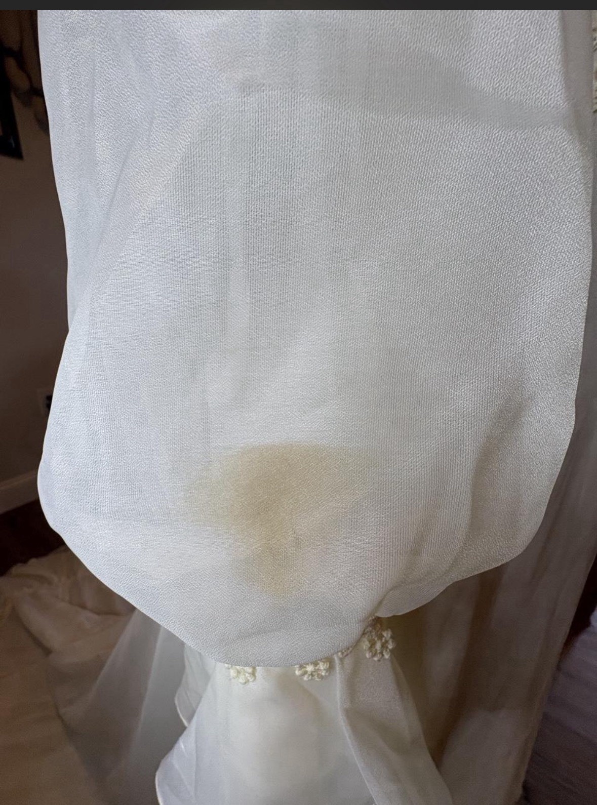 True Vintage Union Made 1970s Prairie Ivory Wedding Dress Size 10
