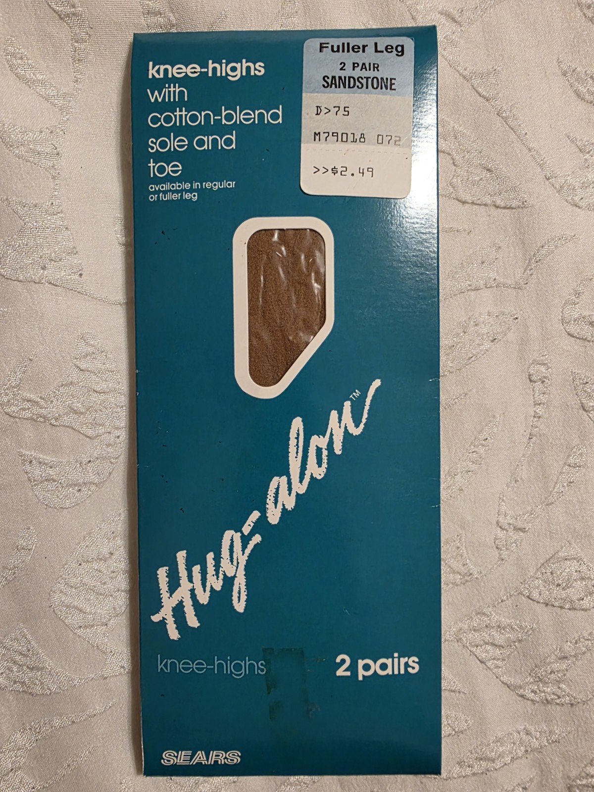 SEARS HUG-ALON KNEE HIGHS