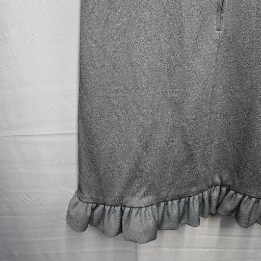 VTG International Ladies Garment Workers Union Dress Black Short Ruffle Size ?