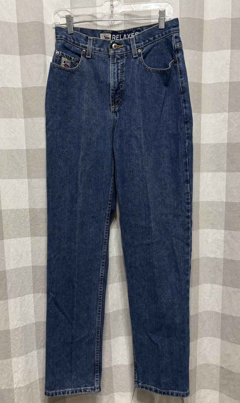 Vintage Cruel Girl Relaxed Dark Denim Straight Jeans Women Size 9 Style C555020