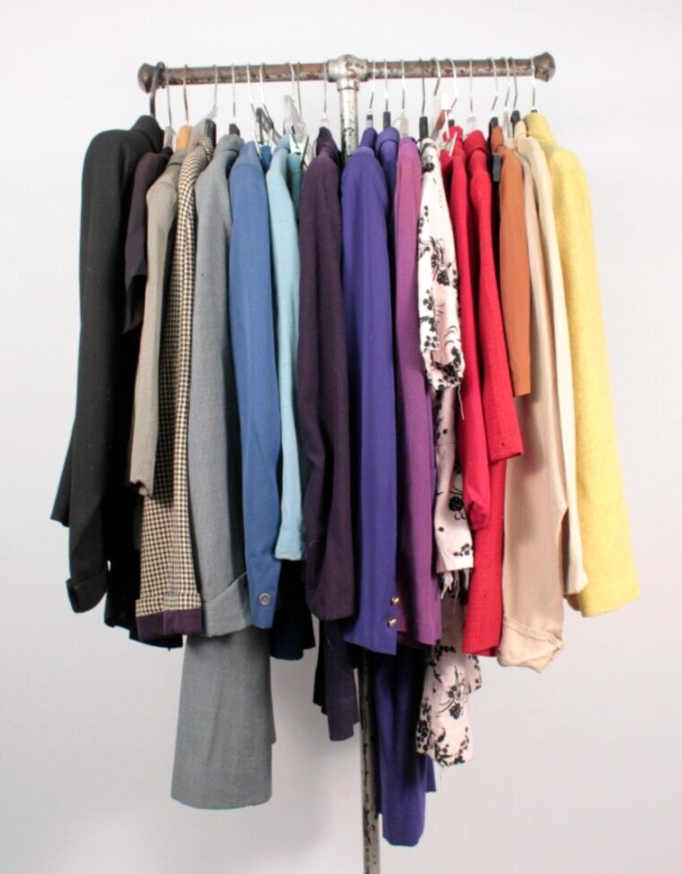 VTG Lot of 18 40s 50s AS IS Suits & Blazers Assorted Sizes & Colors 1940s 1950s
