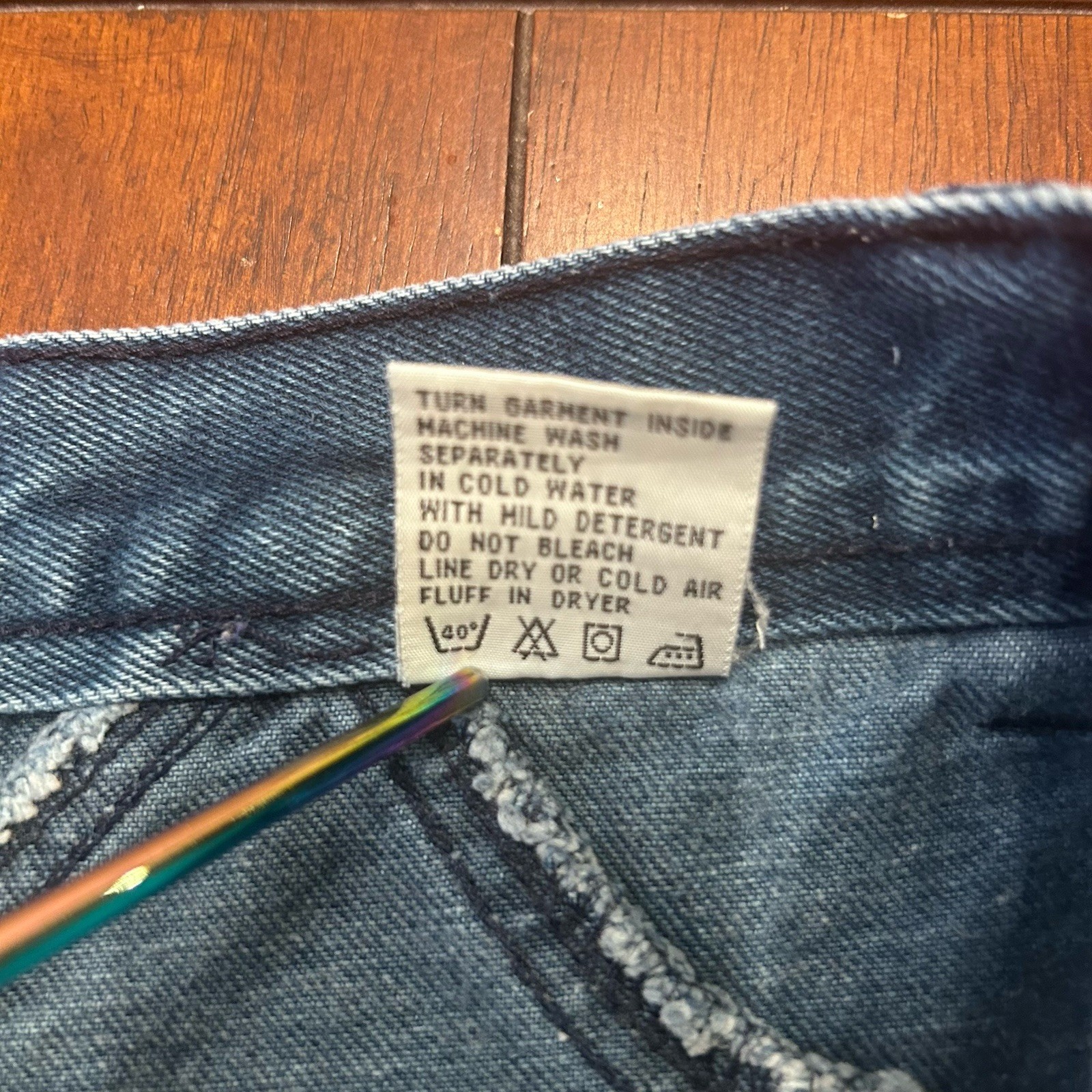 VTG Blaze Blue Bareback Jeans Rockies Rocky Mountain Jeans High-rise Size 11