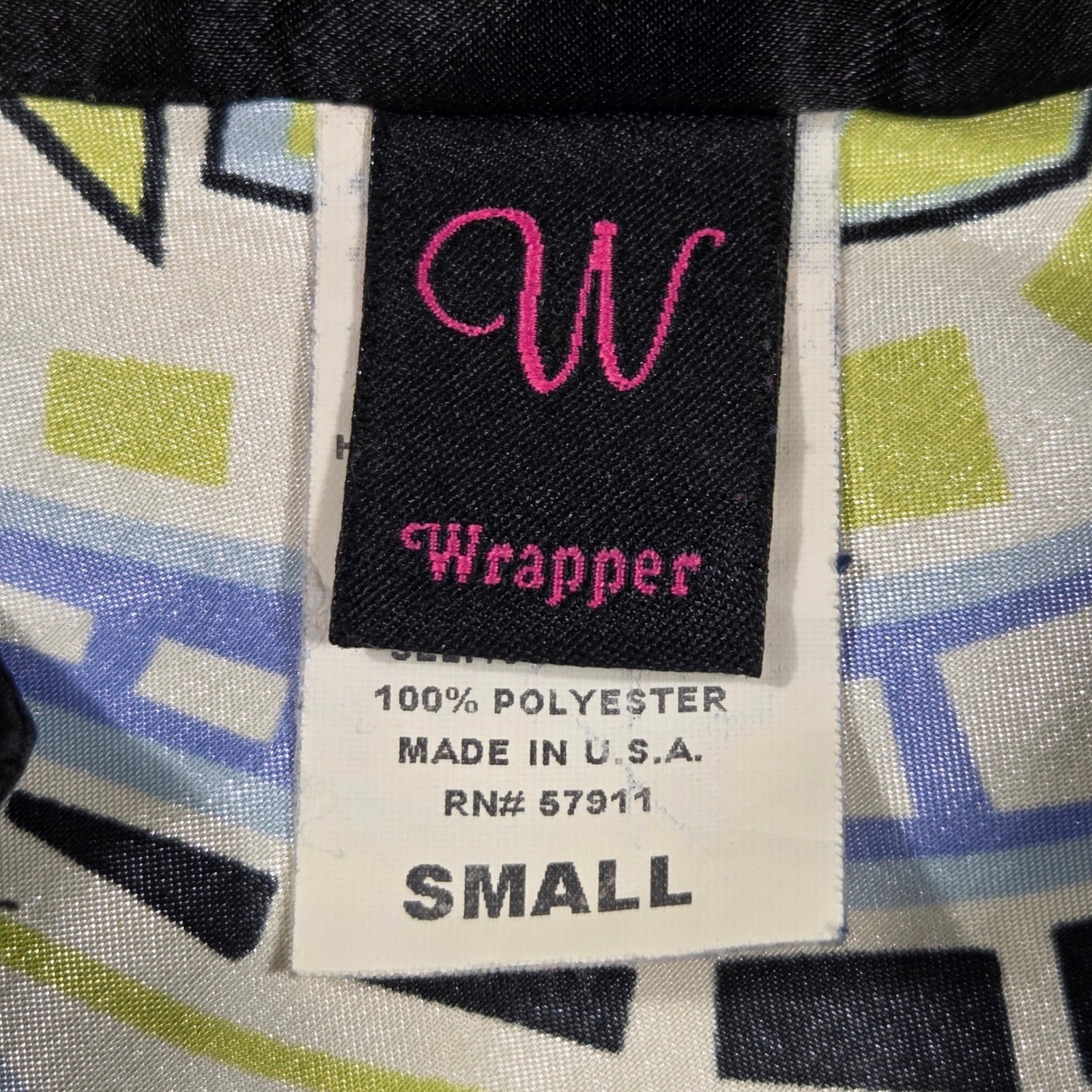Wrapper Vintage Y2K Back Tie Babydoll Shirt Small Bratz 2000s Tight Made USA