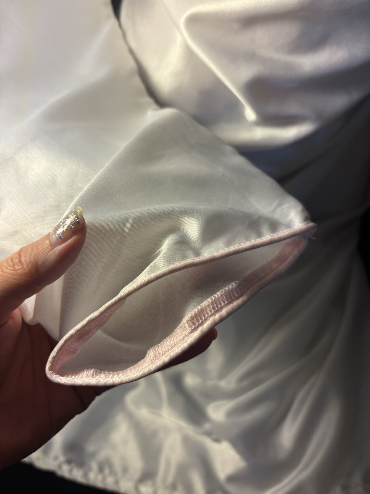 Vtg Satin Shiny White Gown Long Nightgown Vtg Sexy Anastasia Nightgown Long Gown