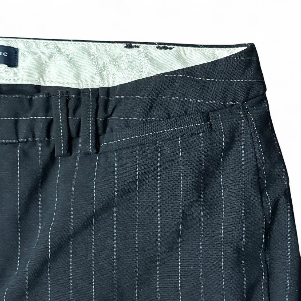 VTG Banana Republic Y2K Trousers Women’s 6 32×32 Martin Lined Pinstripe Wool
