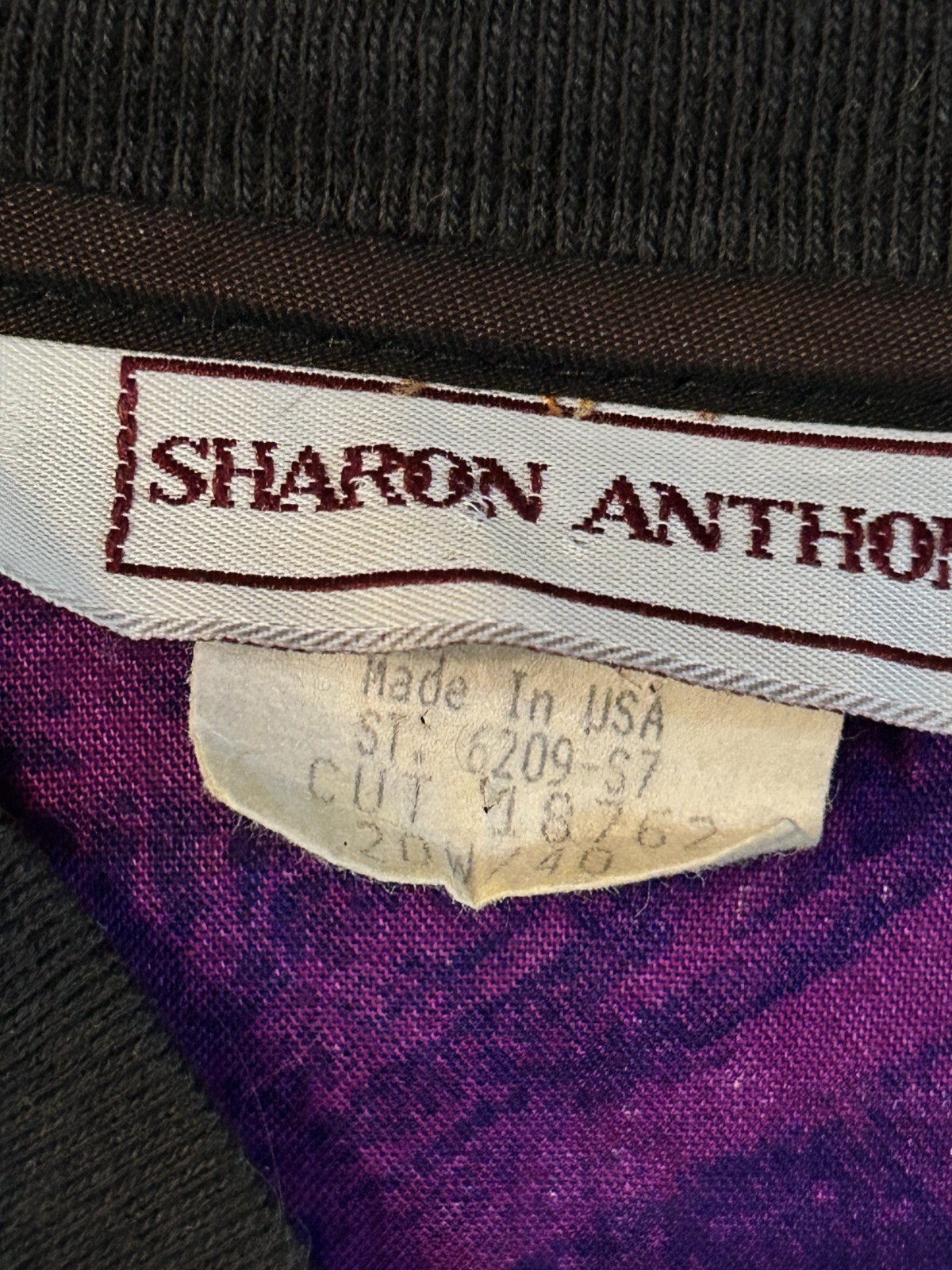 Vintage Sharon Anthony Patchwork Jacket