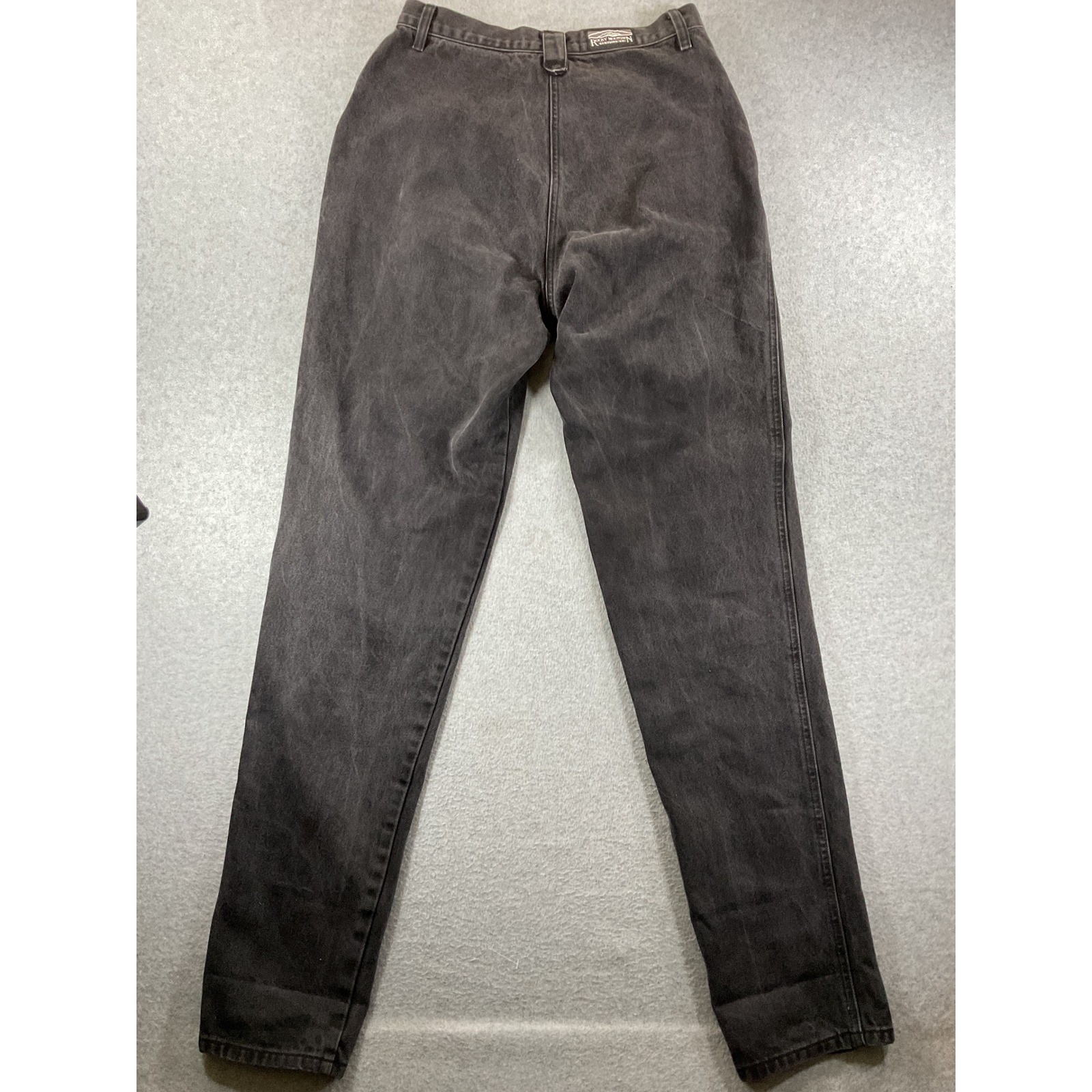 Vintage Rocky Mountain Black Western High Waisted Tapered 13/14 1269