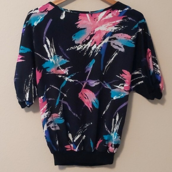 Vintage Top Notch Black Splatter Sweatshirt