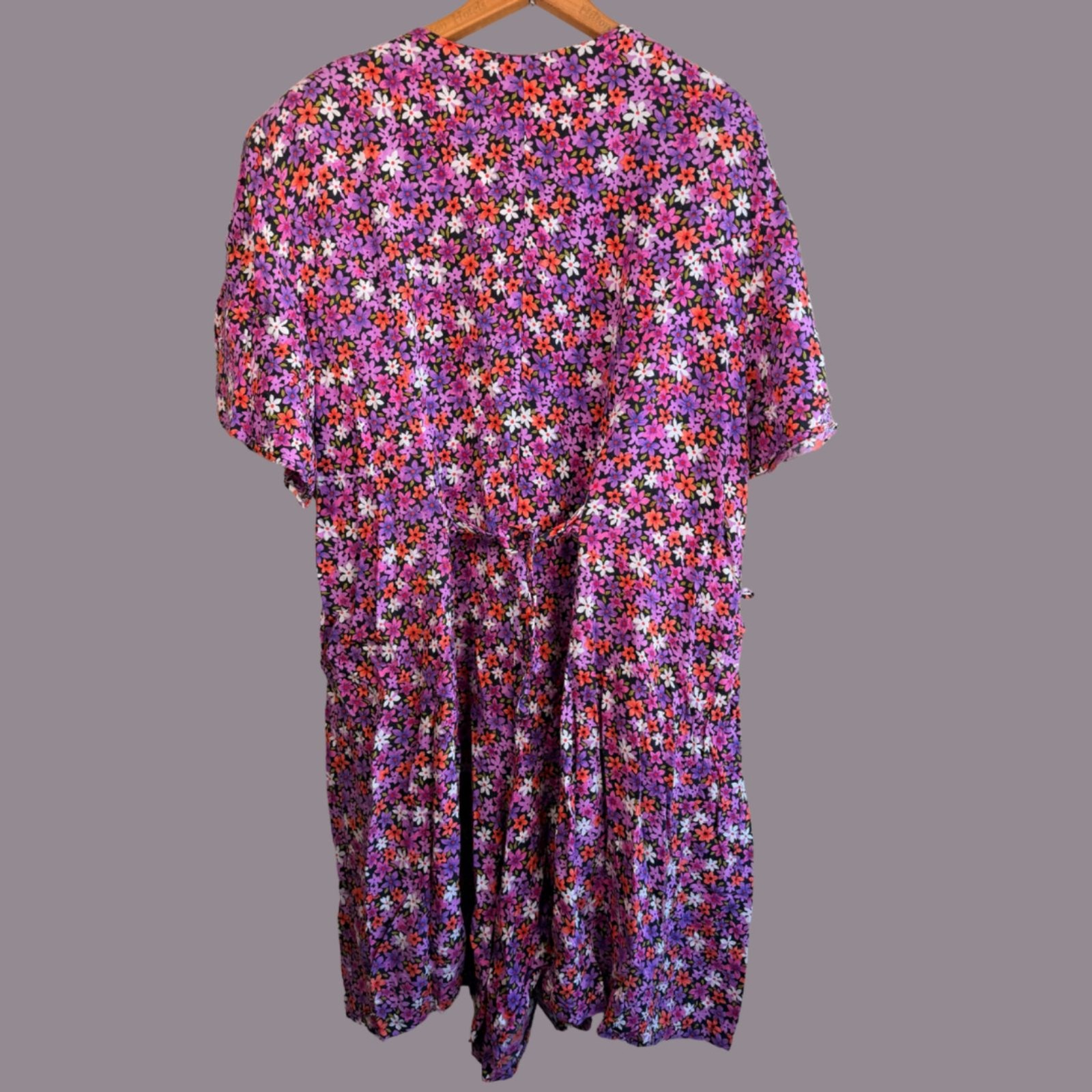 Vintage 1990s Expressions Plus Floral Print Button Front Romper