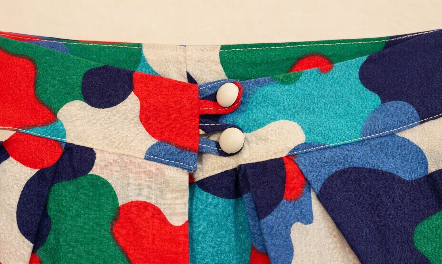Rare Vintage Beatrice Pines Tulip Skirt Handmade Cotton Midi Collector’s Piece