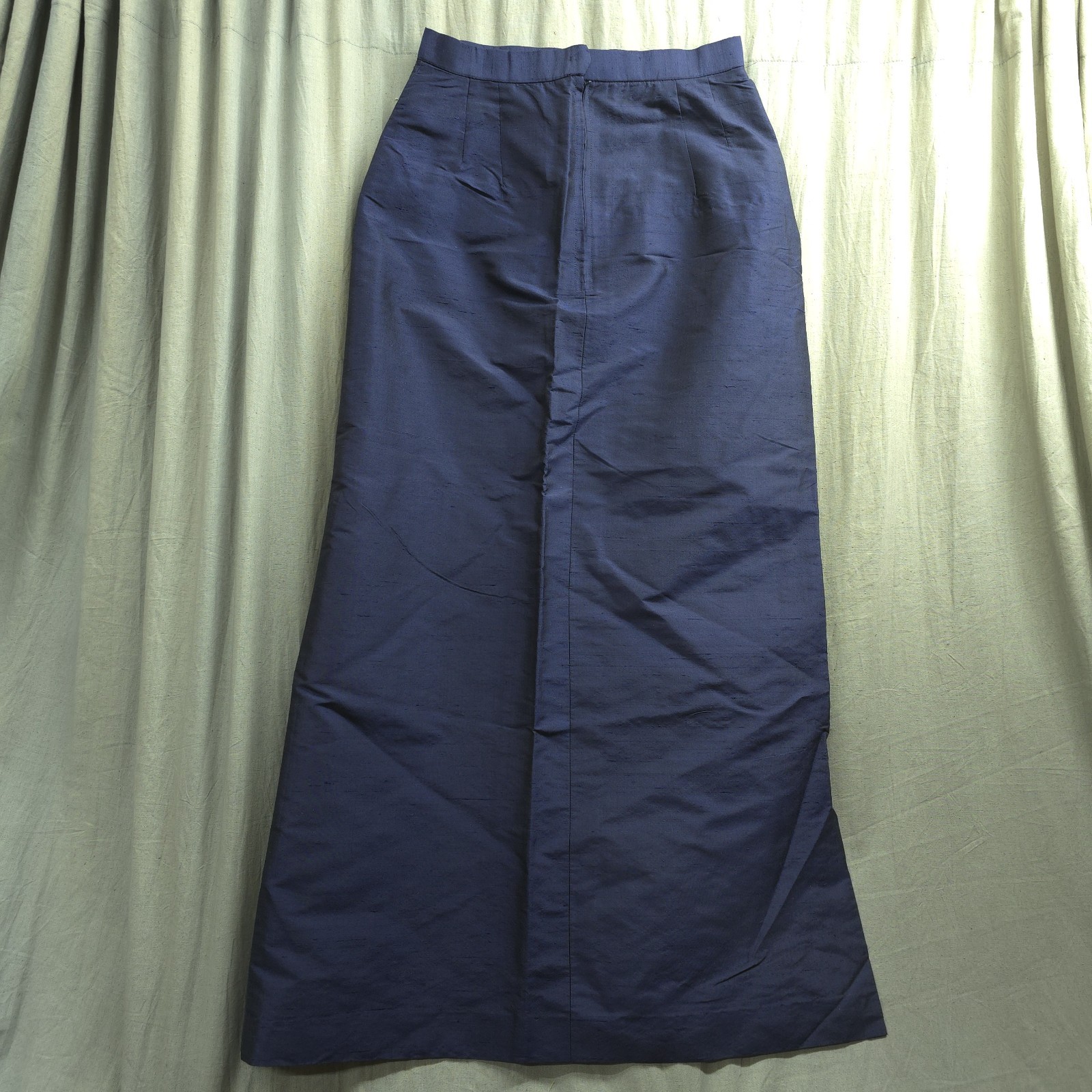 Vtg THAI SILK 3 pc Set Long Skirt, Long Sleeve Blouse, & Pants Gold, Red, & Blue