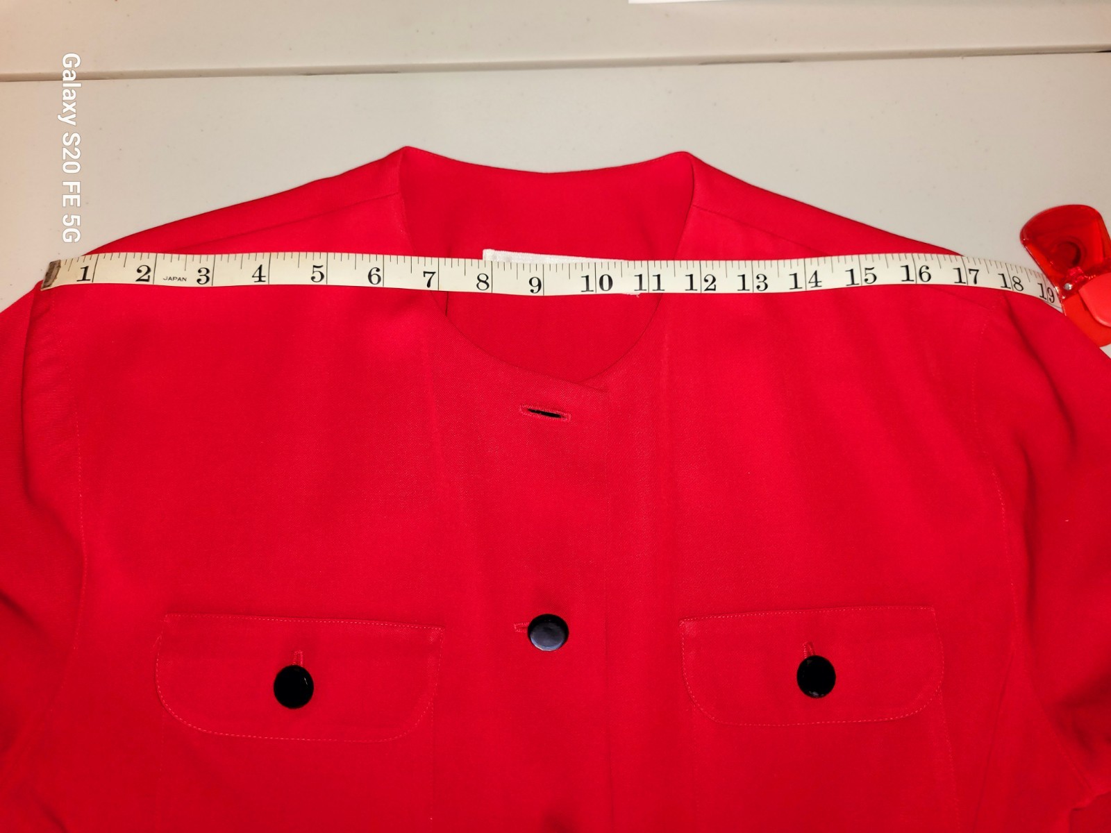 Cathy Hardwick Wool Coat Vintage USA Made S/M Red Classic Winter Chic Elegance