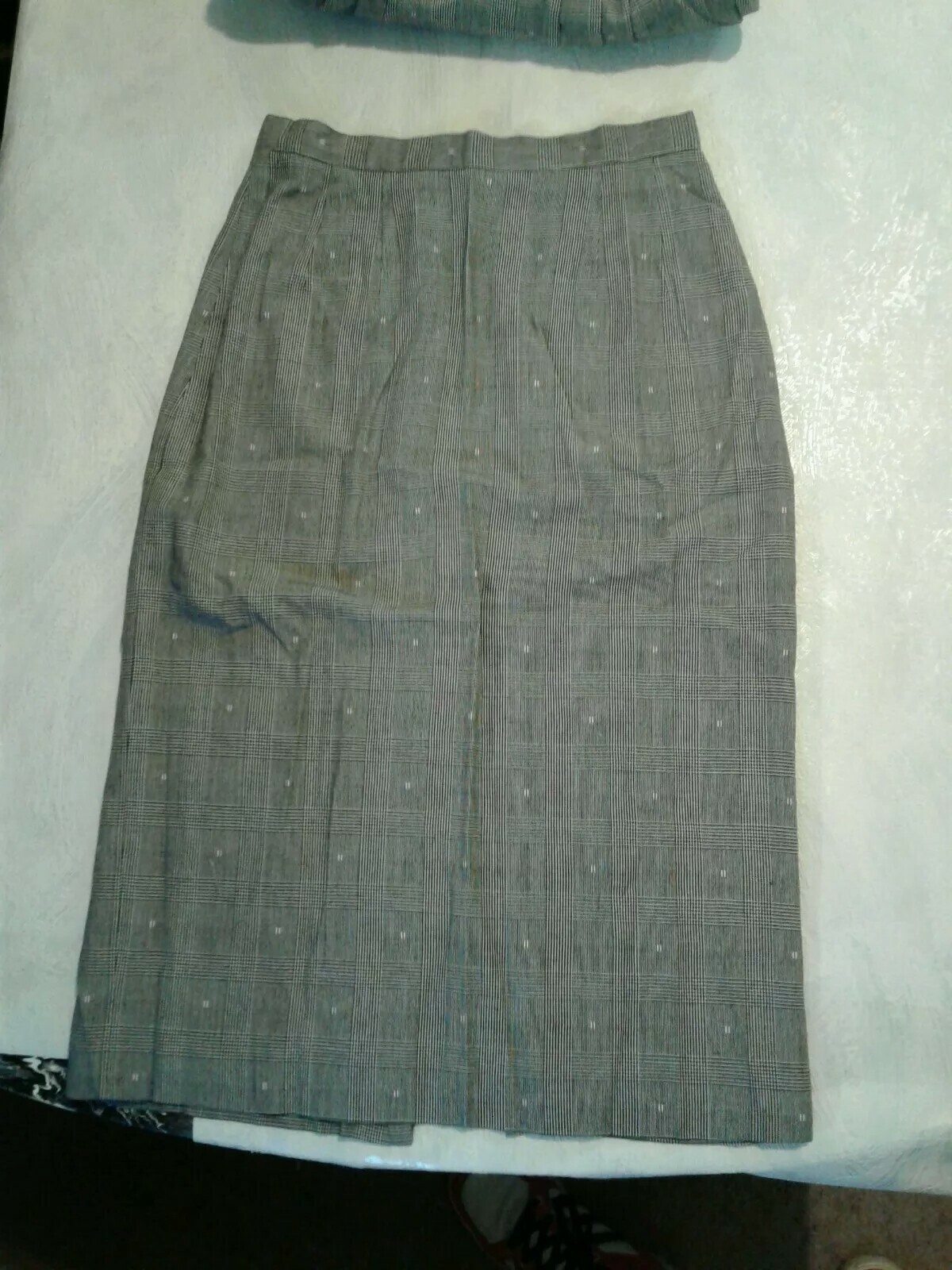 Vintage Sterling Cooper Women Size 4 2 Piece Suit 1940 Style Blazer Skirt (CB1)