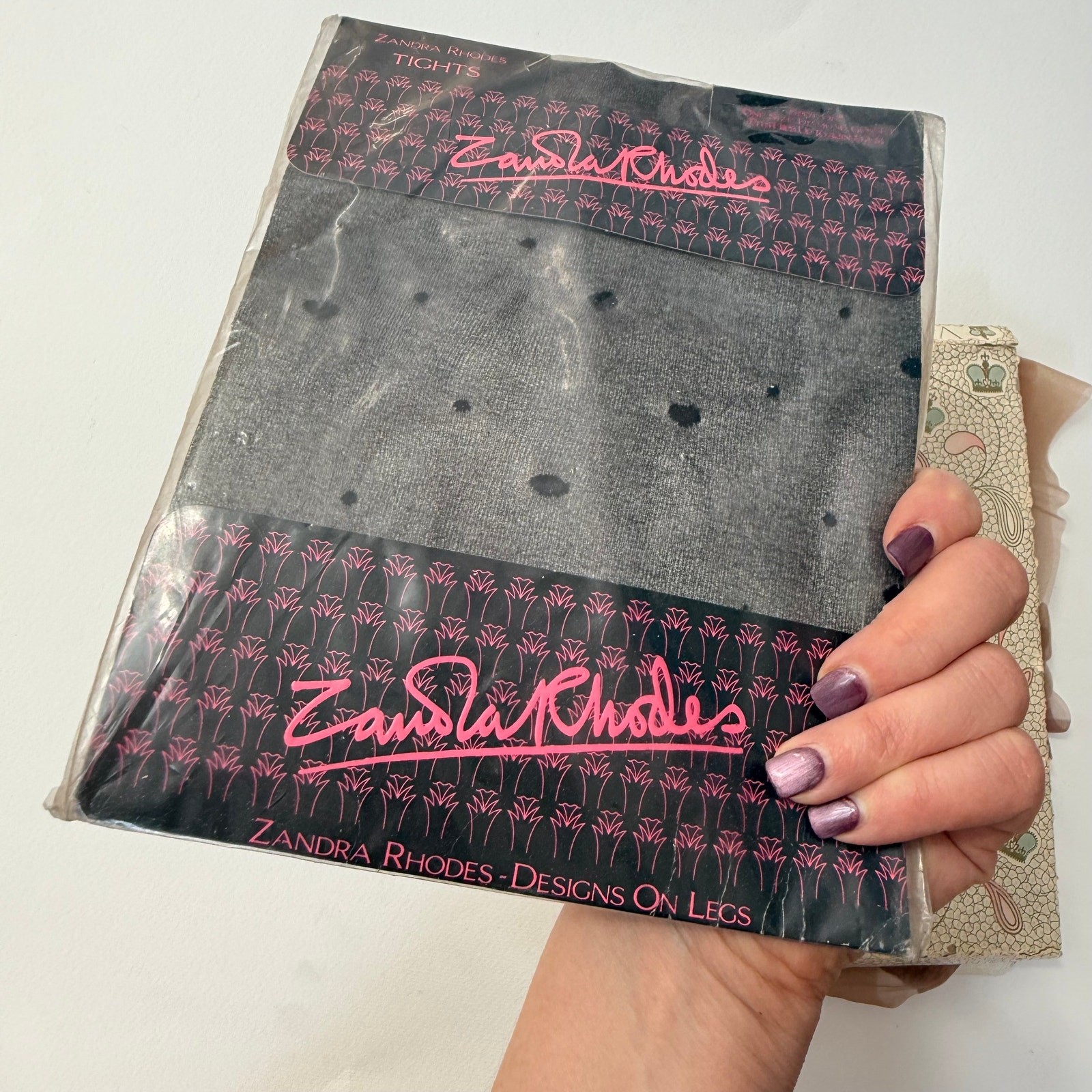 VTG NOS Valcort Nylon Imperial Evita Stockings Lot Zandra Rhodes PantyHose