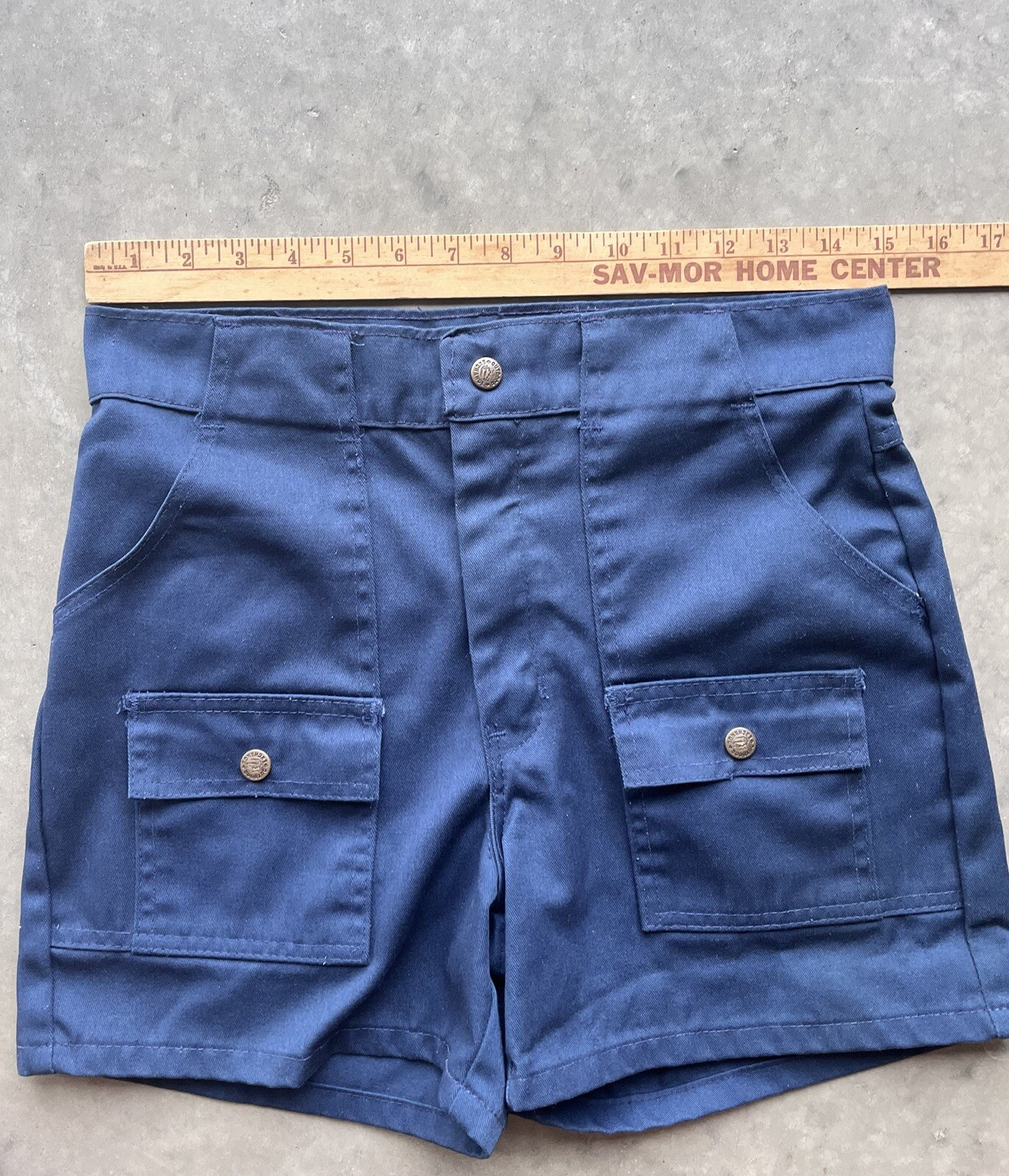 Vintage Outdoor Exchange Women’s Shorts 30 X 4 Navy Blue USA YKK Zipper