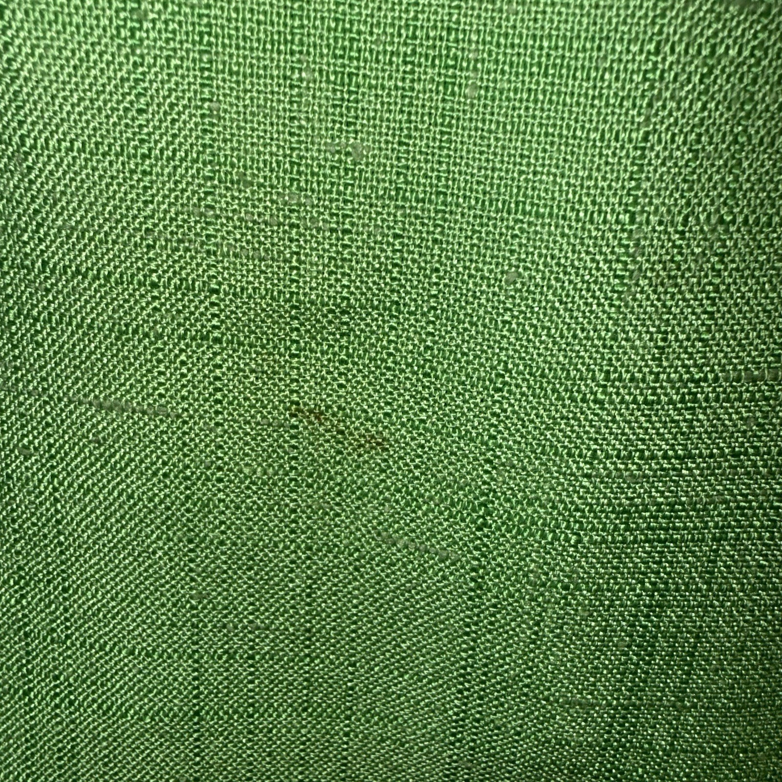 Vintage 1960s House Of Brunel Princess Dress Lime Green Linen ILGWU Mod MCM✅desc