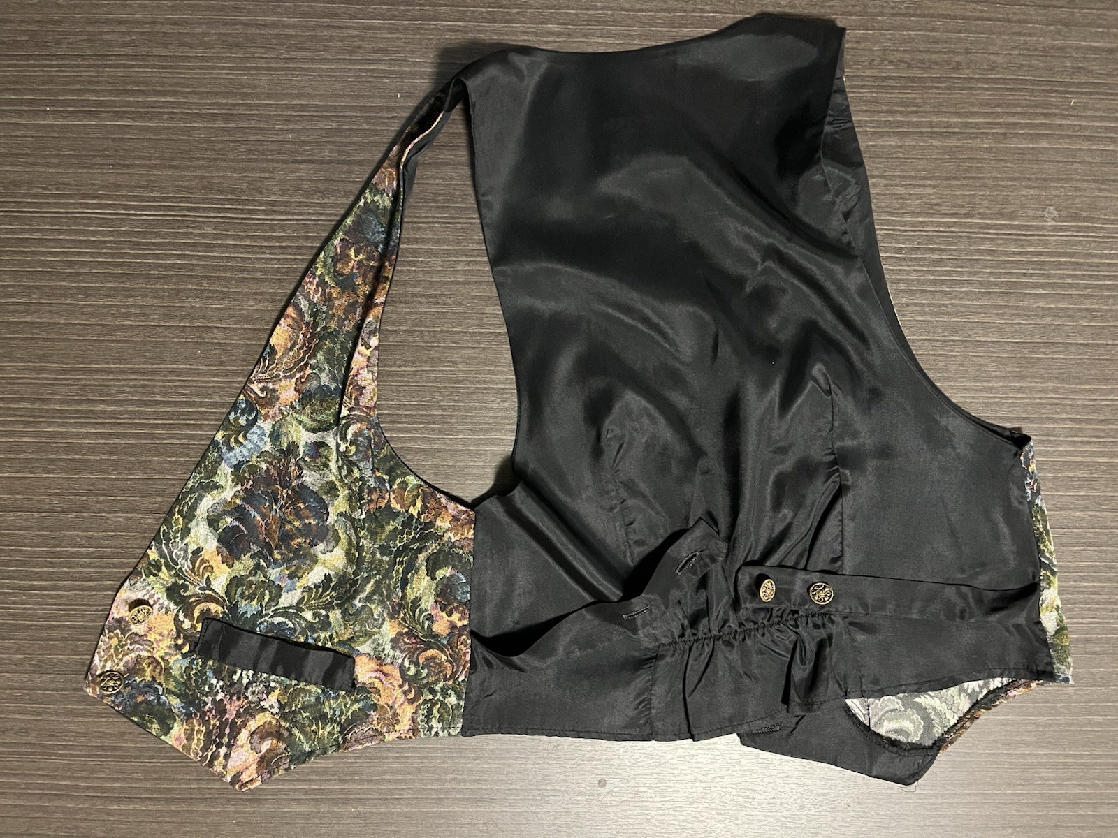Mirrors Embroidered Vintage Floral Vest