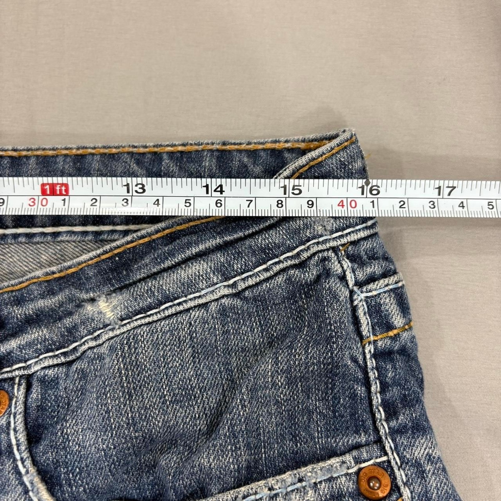 Y2K Big Star Jorts Women’s 32×16 Blue Baggy 2000s Grunge Skater Shorts