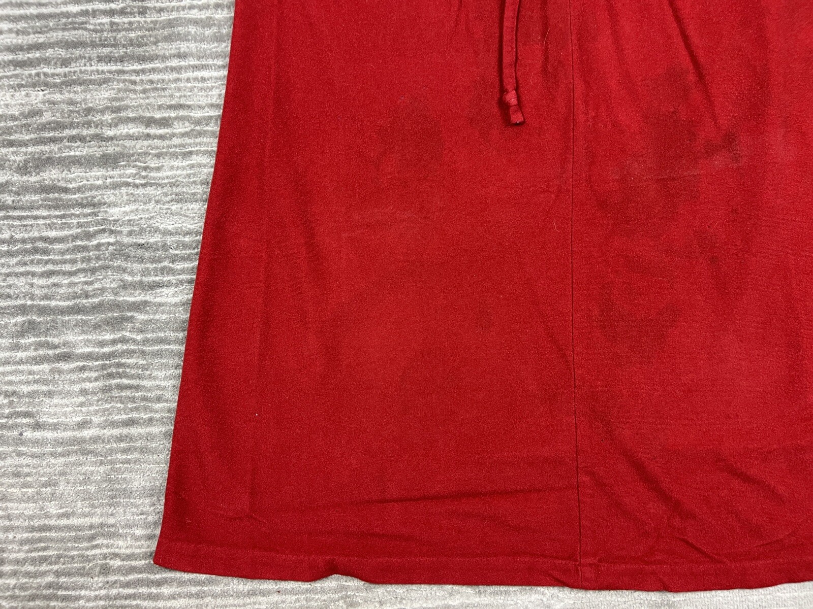 Vintage Plaza 9 Robe Womens Red Loungewear Longsleeve
