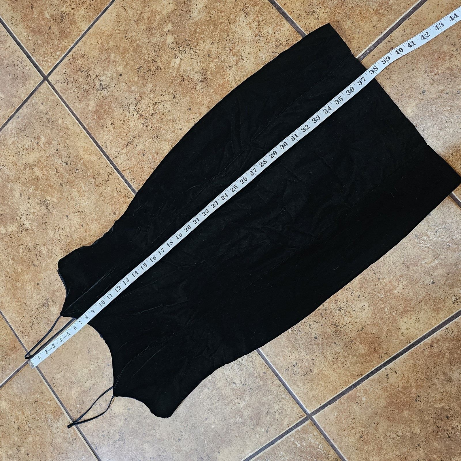 Vintage Black Mini Dress Velvet Nite Scarlett 90s Strappy Party Cocktail