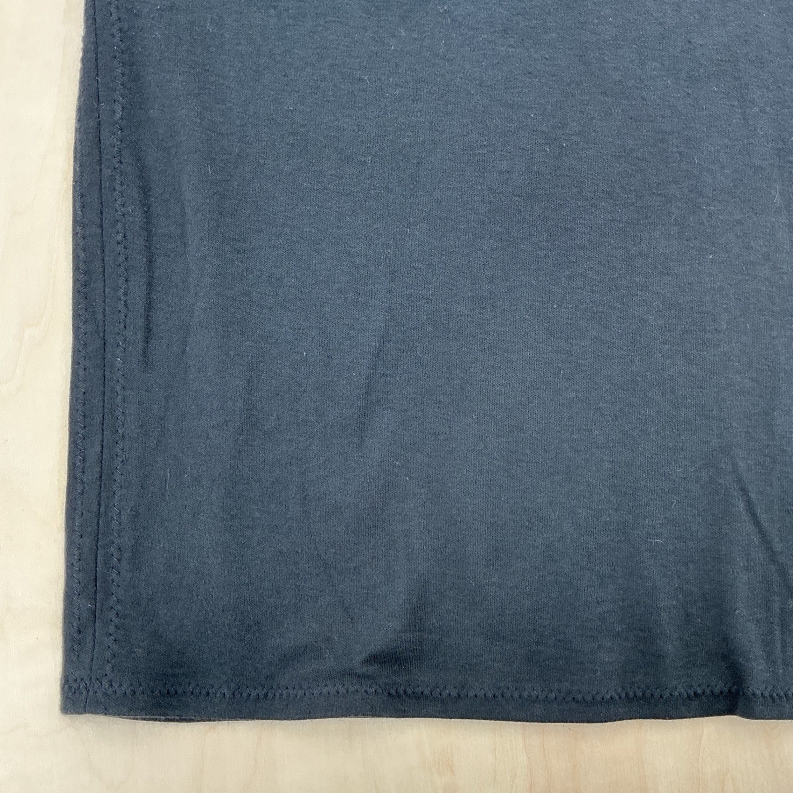Units T-Shirt Womens Free Size Black Boxy Short Sleeve 80s Vintage Minimalist