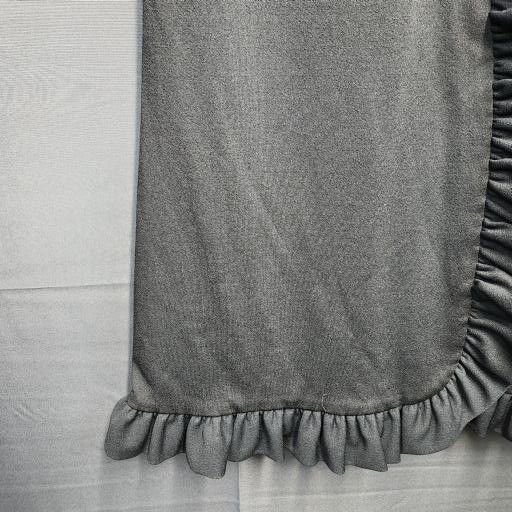 VTG International Ladies Garment Workers Union Dress Black Short Ruffle Size ?