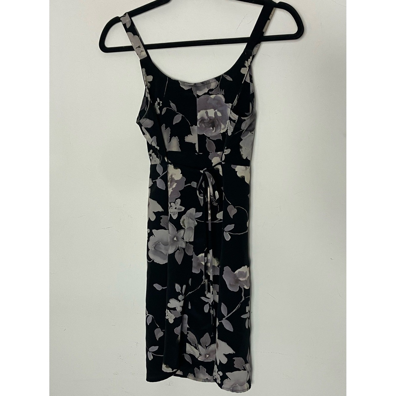 Vintage 90s Joule floral roses mini dress with tie back small